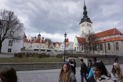Walking around Tallinn