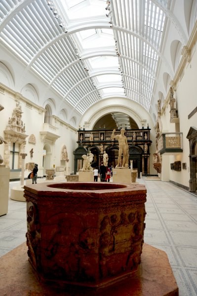 Inside the V&A Museum