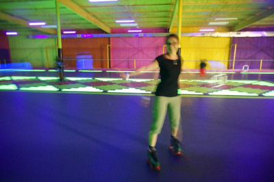 Roller skating