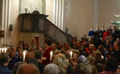 Max in Advent Christmas Concert at SofiaKyrkan