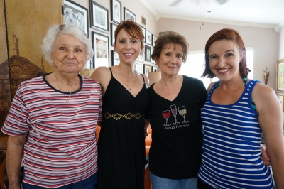 Mammaw, Monique, Darlyne and Heather