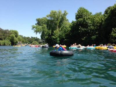 Leo on the river